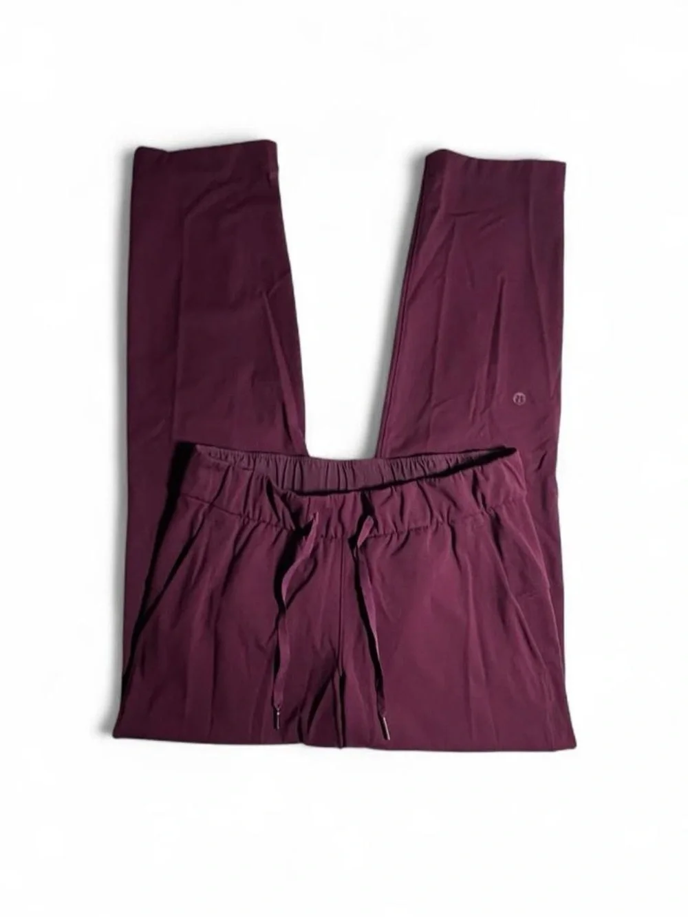 Lululemon On the Fly 7/8 Pant Burgundy Size 4 27” Inseam